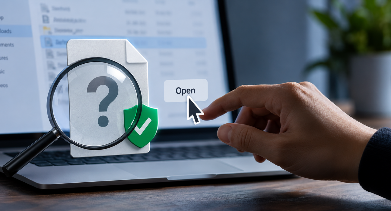 چطور یک فایل مشکوک را قبل از باز کردن بررسی کنیم؟