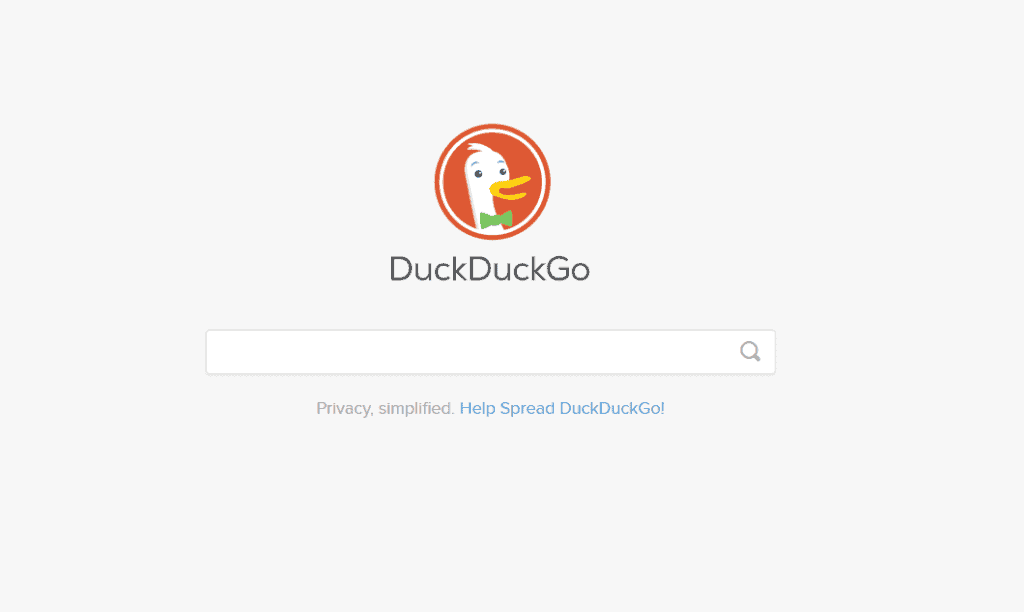 سرویس جستجوی DuckDuckGo 
